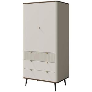 Skříň Marly 1 kašmír/ořech obraz