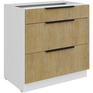 Kuchyňská skříňka Cremona Wh 80d 3s Bb obraz