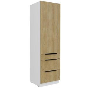Kuchyňská skříňka Cremona Wh 60dks-210 1f 3s obraz