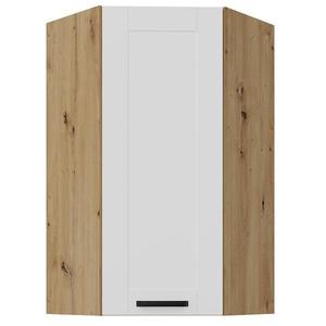 Kuchyňská skříňka Luna bílý matná/artisan 60x60 GN-108 1F (45°) obraz