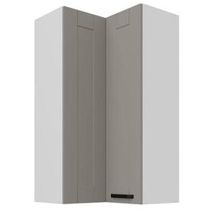 Kuchyňská skříňka Luna claygrey/bílý 60x60 GN-108 2F (90°) obraz