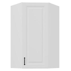 Kuchyňská skříňka Stilo bílý matná/bílý 60x60 GN-108 1F (45°) obraz