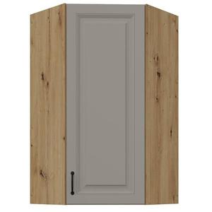 Kuchyňská skříňka Stilo claygrey/artisan 60x60 GN-108 1F (45°) obraz
