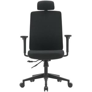 Otáčecí křeslo Popstar Lux Hr látka černá obraz