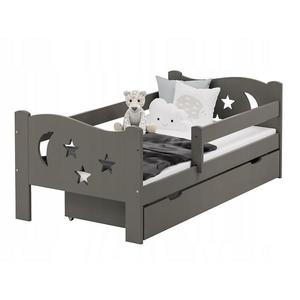 Postel Mikołaj 80/160 mat šedý obraz