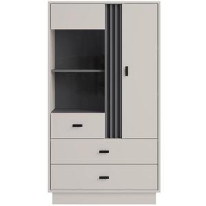 Vitrína Allmo AL4 cashmere obraz