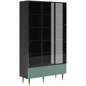 Vitrína Imperial I09 3D pistáciově zelená obraz