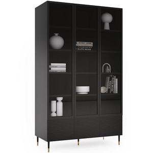 Vitrína Imperial I09 3D černá obraz