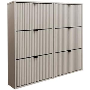 Botník Laro II stojací kašmír/kašmír/černá obraz