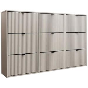 Botník Laro III závěsný kašmír/kašmír/černá obraz