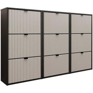 Botník Laro III závěsný černá/kašmír/černá obraz