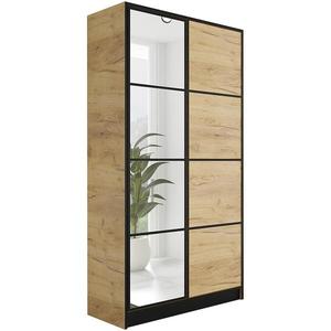 Skříň Eden 2D 107 dub craft zlatá vzor 2 obraz