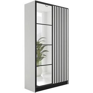 Skříň Eden 2D 107 bílá vzor 3 obraz