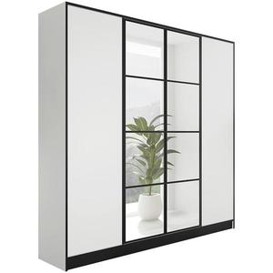 Skříň Eden 4D 207 bílá vzor 1 obraz