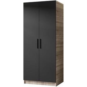 Skříň Gold 2D dub sonoma/černá obraz