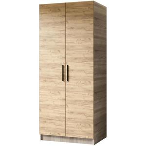 Skříň Gold 2D dub sonoma/dub craft zlatá obraz