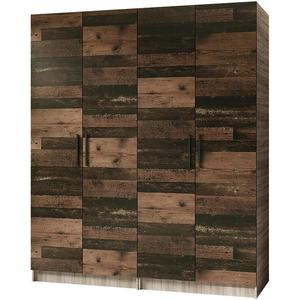 Skříň 2x Gold 2D dub sonoma/old style obraz