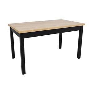Stůl ST-69 120x70+40 dub cremona/carga + nohy černá obraz