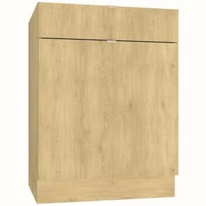 Kuchyňská skříňka Cosmo Sofia D60S/1 P/L béžová mat obraz