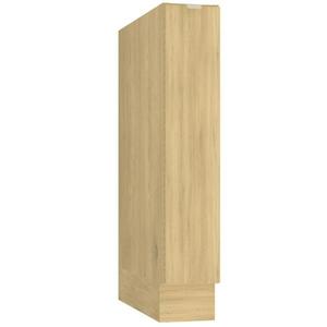 Kuchyňská skříňka Cosmo Sofia D15 cargo+ zásobník béžová mat obraz