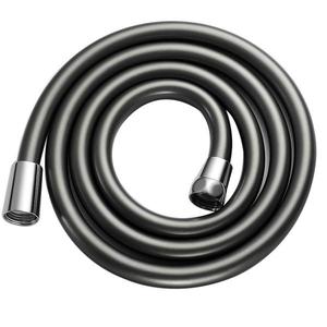 Silikonová sprchová hadice Fit Gray 150 cm grafitová obraz