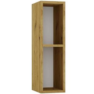 Kuchyňská skříňka Cosmo Isabel Wo20 černý hrášek/dub artisan obraz