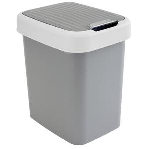 Odpadkový koš 12lt - 27x22x31.5h – šedá/bílá fbw-12 obraz