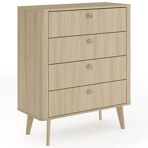 Komoda Viki B 88 4S dub barista obraz