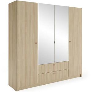 Skříň A 213 4D2S dub barista obraz