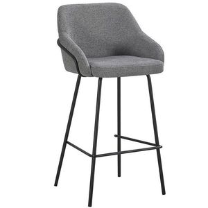 Barová židle Kyra 12639 šedá obraz
