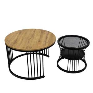 Konferenční stoleków PMC-2506 přírodní/černá obraz