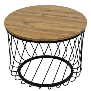 Konferenční stolek PMC-CT2516-2 přírodní/černá obraz