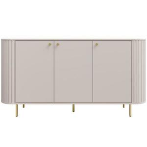 Komoda Ovalio 830 3F pískově béžová obraz