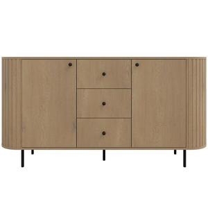 Komoda Ovalio 823 25 3S dub cremona obraz