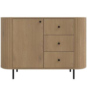 Komoda Ovalio 813 1F 3S dub cremona obraz