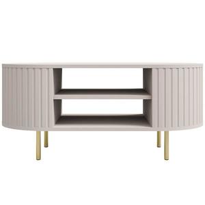 Konferenční stolek Ovalio 200 pískově béžová obraz