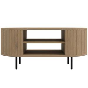 Konferenční stolek Ovalio 200 dub cremona obraz