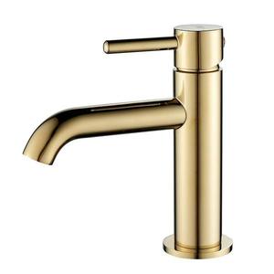 Baterie umyvadlová Ilma zlatá obraz