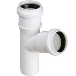 Odbočka svodu bílá 50/50 x 90° obraz