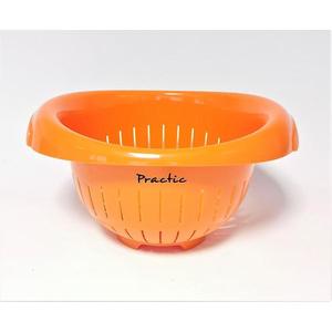 Cedník practic / practic melaves 33x27x17cm oranžový obraz