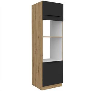 Kuchyňská skříňka Aria BL/AR Anti Fingerprint 60DPM-210 2F obraz