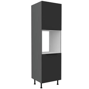 Kuchyňská skříňka Aria BL/ANT Anti Fingerprint 60DP-215 2F obraz