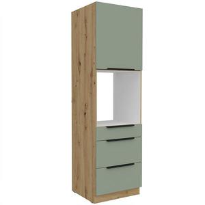 Kuchyňská skříňka Aria SA/AR Anti Fingerprint 60DPS-210 1F 3S obraz