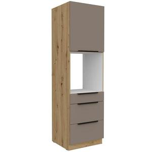 Kuchyňská skříňka Aria TA/AR Anti Fingerprint 60DPS-210 1F 3S obraz