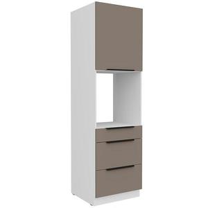 Kuchyňská skříňka Aria TA/WH Anti Fingerprint 60DPS-210 1F 3S obraz