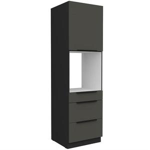 Kuchyňská skříňka Aria GR/BL Anti Fingerprint 60DPS-210 1F 3S obraz