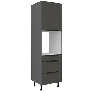 Kuchyňská skříňka Aria GR/ANT Anti Fingerprint 60DPS-215 1F 3S obraz