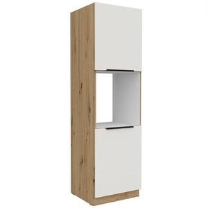 Kuchyňská skříňka Aria WH/AR Anti Fingerprint 60DP-210 2F obraz