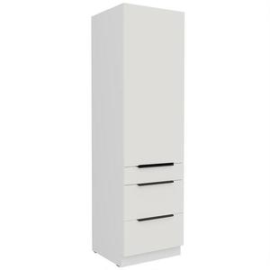 Kuchyňská skříňka Aria WH/WH Anti Fingerprint 60DKS-210 1F 3S obraz