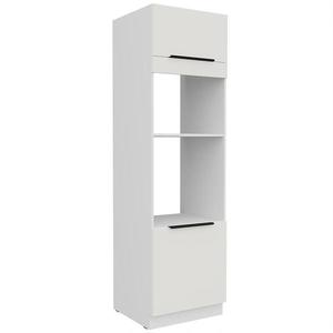 Kuchyňská skříňka Aria WH/WH Anti Fingerprint 60DPM-210 2F obraz